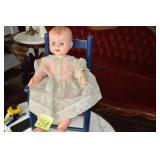 LOT CS 230 HARD PLASTIC DOLL 40 ERA OPEN CLOSE EYE