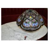 LOT CS TIFFANY STYLE LAMP SHADE  IS15 WIDE AT BOTT