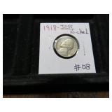 LOT FT 8 1918 JEFFERSON NICKEL VG