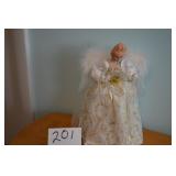 LOTCS 201 CHRISTMAS TREE TOPPER ANGEL 11 H