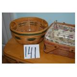 LOT CS 141 POPCORN & 1992 MOTHERS DAY BASKET