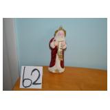 LOT CS 62 SANTA CLAUS RADIO  ORNAMENT