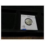 LOT FT 16  1921 JEFFERSON NICKEL VF