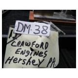 DM 38 CRAWFORD ENGINE HERSHEY PA