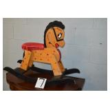 CS 7 ROCKING HORSE WOOD VERY  EXCELLENT CONDITION