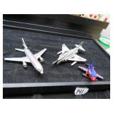 LOT CW 141  THREE METAL AIRPLANES