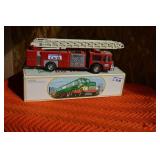 LOT CW 8 HESS TRUCKS EARLY GREEN TANKER & FIRE TRK