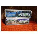 LOT CW  6 1991 HESS RACE CAR & HESS BOX TRAILER