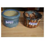 LOT CW 22 2 PCS  POTTERY BY CORRY WANAMAKER