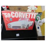 GH 98 59 CHEV CORVETTE AMT MODEL