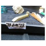 LOT DM 50 OLD RAIL ROAD SPIKE GRNET CRYSTAL