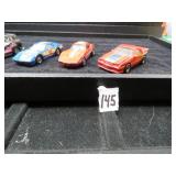 LOT 145 HOT WHEELS  VAN RACE CAR CORVETTE