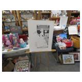 LOT SHANE 24 1977 PRODUCTION ART DECO  DRAGON LAD