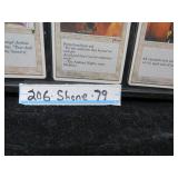 LOT SHANE 79 18 MAGIC CARDS  IN BINDER RARE ONES