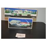 LOT CS  PAIR HESS TRUCKS 1996 & 1995