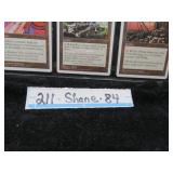 LOT SHANE 84 18 MAGIC CARDS FELLWAR STONE
