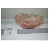 LOT CS 5 PRISMATIC SWIRL PATTERN 8 1/2 ROUND