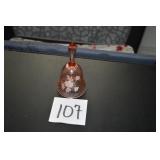 LOT CS 107 PINK FENTON BELL