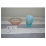 LOT CS 30 HOB NAIL  FROSTED HOMESPUN PINK DEPRESS