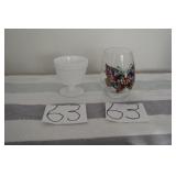 LOT CS 63 CRAFTY YENTAS BUTTERFLY GLASS