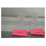 LOT CS 74  MJ HUMMEL FROSTED APPLE TREE BOY & GIRL