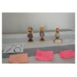 LOT CS 78THREE GOEBEL FLOWER GIRL FLOWERS FROM MET