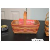 LOT CS 200  GINGER BREAD BASKET  LONGABERGER