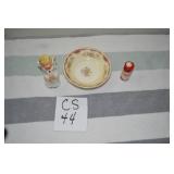 LOT CS 44 ANGLE &  SANTA   BOWL