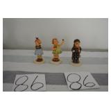 LOT CS86 THREE GOEBELS WATER FLOWERS READING