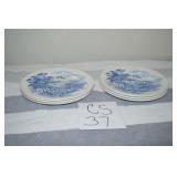 LOT CS 37 6 SMALL PLATES COUNTRYSIDE WEDGEWOOD