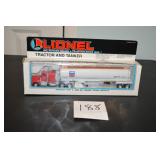LOT CS  188  CHEVRON TANKER TRUCK BY LIONEL