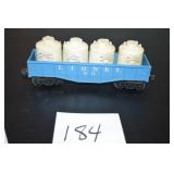 LOT CS 184 GONDOLA CAR  AIR ACTIVATED CONTAINERS