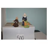 LOT CS 500 FOOTBALL KICKER & NUN  FLOWERS FOR