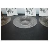 LOT CS 446 VINTAGE FLOWER PATTERN PINK DEPRESSION