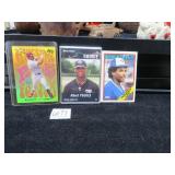 LOT T /7  ROOKIE BASEBALL CARD ALBERT PRIZOLS  /