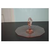 LOT CS400 FANCY CAMBRIDGE PINK DEPRESSION  DISH