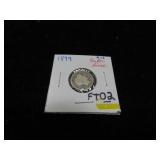 LOT  FT  2 1899  BARBER DIME