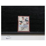 LOT MC 193 BILL MAZEROSKI  SIGNED PIRATES CARD