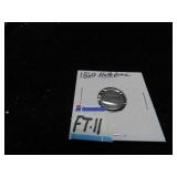 LOT FT 11 1860  HALF DIME