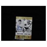 LOT MC 189 LEGENDS OF 1956 WORLD SERIERS CARD