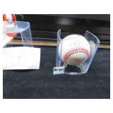 LOT MC224 SIGNED HAROLD BAINES BASEBALL