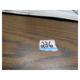 LOT MC 236 SIGNED JERSEY TEXAS HAROLD BAINES