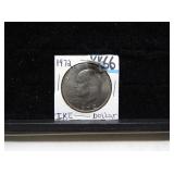 LOT KK  66 1972 IKE SILVER DOLLAR
