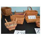 LOTCS 228  6 BASKETS MOTHERS DAY CHRISTMAS