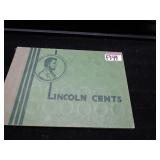 LOT FT 49 LINCOLN COIN BOOK 43 COINS