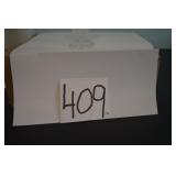 LOT CS 409  STAR BURST CRYSTAL  VASE