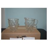 LOT CS 405  CORD DAPER   INDIANIA  GLASS CREAMER