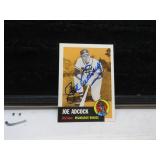 LOT MC 191 SIGNED CARD JOE ADCOCK