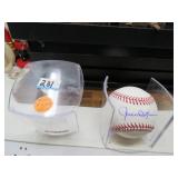 LOT MC 231 SIGNED BASEBALL ROLLIE FINGERS