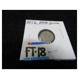 LOT FT 19  1842 HALF DIME